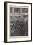 The Reception of the Peace News in London-Henry Charles Seppings Wright-Framed Giclee Print