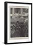 The Reception of the Peace News in London-Henry Charles Seppings Wright-Framed Giclee Print