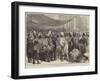 The Reception of the Prince of Wales at Calcutta-null-Framed Giclee Print