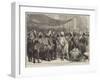 The Reception of the Prince of Wales at Calcutta-null-Framed Giclee Print