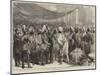 The Reception of the Prince of Wales at Calcutta-null-Mounted Giclee Print