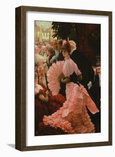 The Reception Or, L'Ambitieuse circa 1883-85-James Tissot-Framed Giclee Print
