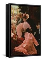 The Reception Or, L'Ambitieuse circa 1883-85-James Tissot-Framed Stretched Canvas