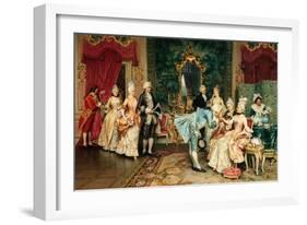 The Reception-Arturo Ricci-Framed Giclee Print