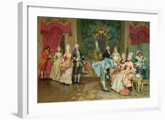 The Reception-Arturo Ricci-Framed Giclee Print