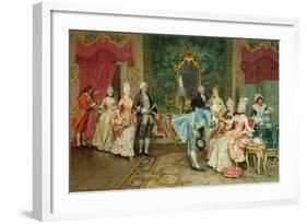 The Reception-Arturo Ricci-Framed Giclee Print