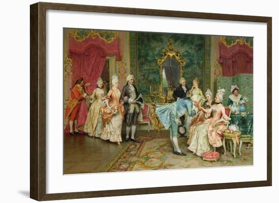 The Reception-Arturo Ricci-Framed Giclee Print