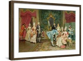 The Reception-Arturo Ricci-Framed Giclee Print