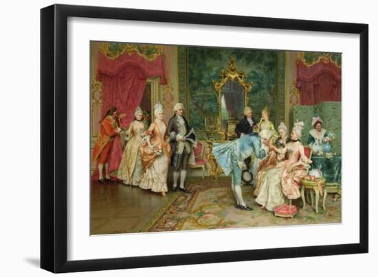 The Reception-Arturo Ricci-Framed Giclee Print