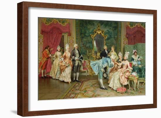 The Reception-Arturo Ricci-Framed Giclee Print