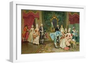 The Reception-Arturo Ricci-Framed Giclee Print