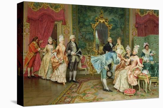 The Reception-Arturo Ricci-Stretched Canvas