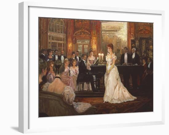 The Recital-Alan Maley-Framed Giclee Print