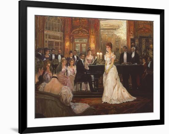 The Recital-Alan Maley-Framed Giclee Print