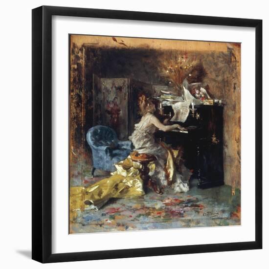 The Recital-Giovanni Boldini-Framed Giclee Print