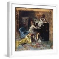 The Recital-Giovanni Boldini-Framed Giclee Print