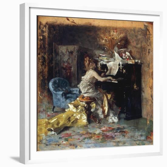 The Recital-Giovanni Boldini-Framed Giclee Print