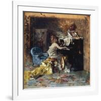 The Recital-Giovanni Boldini-Framed Giclee Print