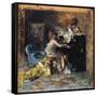 The Recital-Giovanni Boldini-Framed Stretched Canvas