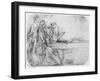 The Recital-Thomas Gainsborough-Framed Giclee Print