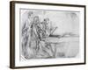 The Recital-Thomas Gainsborough-Framed Giclee Print