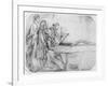 The Recital-Thomas Gainsborough-Framed Giclee Print