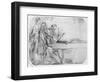 The Recital-Thomas Gainsborough-Framed Giclee Print