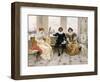 The Recital-Federigo Andreotti-Framed Giclee Print