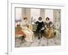 The Recital-Federigo Andreotti-Framed Giclee Print