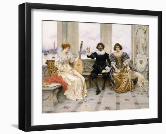 The Recital-Federigo Andreotti-Framed Giclee Print