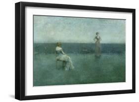 The Recitation, 1891-Thomas Wilmer Dewing-Framed Giclee Print