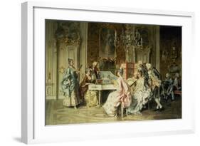 The Recitation-Arturo Ricci-Framed Giclee Print