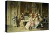 The Recitation-Arturo Ricci-Stretched Canvas