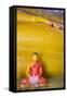 The Reclining Buddha at the Asgiriya Monastery-Jon Hicks-Framed Stretched Canvas