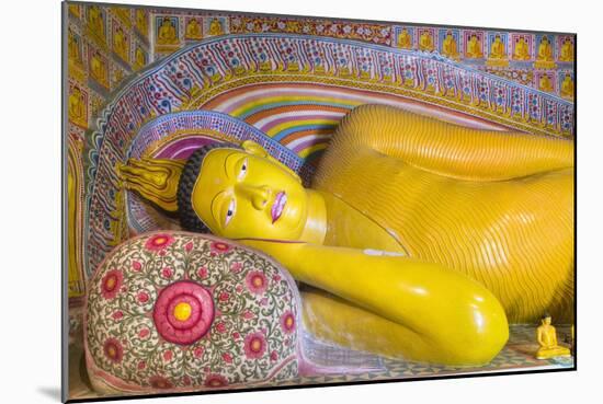 The Reclining Buddha at the Asgiriya Monastery-Jon Hicks-Mounted Photographic Print