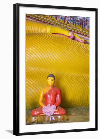 The Reclining Buddha at the Asgiriya Monastery-Jon Hicks-Framed Photographic Print