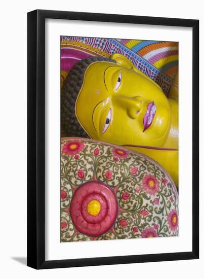 The Reclining Buddha at the Asgiriya Monastery-Jon Hicks-Framed Photographic Print