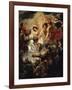 The Reconciliation of Marie de Medici and Her Son in 1621-Peter Paul Rubens-Framed Giclee Print