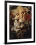 The Reconciliation of Marie de Medici and Her Son in 1621-Peter Paul Rubens-Framed Giclee Print