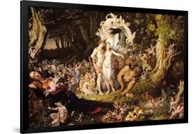 The Reconciliation of Oberon and Titania, 1847-Sir Joseph Noel Paton-Framed Giclee Print