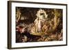 The Reconciliation of Oberon and Titania, 1847-Sir Joseph Noel Paton-Framed Giclee Print