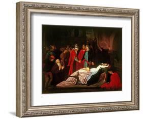 The Reconciliation of the Montagues and the Capulets over the Dead Bodies of Romeo and Juliet-Frederick Leighton-Framed Giclee Print