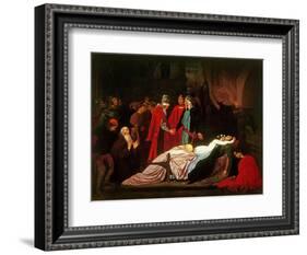 The Reconciliation of the Montagues and the Capulets over the Dead Bodies of Romeo and Juliet-Frederick Leighton-Framed Giclee Print