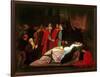 The Reconciliation of the Montagues and the Capulets over the Dead Bodies of Romeo and Juliet-Frederick Leighton-Framed Giclee Print