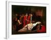 The Reconciliation of the Montagues and the Capulets over the Dead Bodies of Romeo and Juliet-Frederick Leighton-Framed Giclee Print