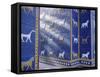 The Reconstructed Ishtar Gate, Babylon, Iraq, Middle East-J P De Manne-Framed Stretched Canvas