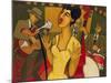 The Recording Session-Marsha Hammel-Mounted Giclee Print