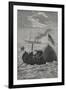 The Recovery Of a Space Capsule From the Sea-E. Bayard-Framed Giclee Print