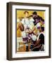 The Recruit-Norman Rockwell-Framed Giclee Print