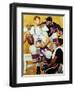 The Recruit-Norman Rockwell-Framed Giclee Print